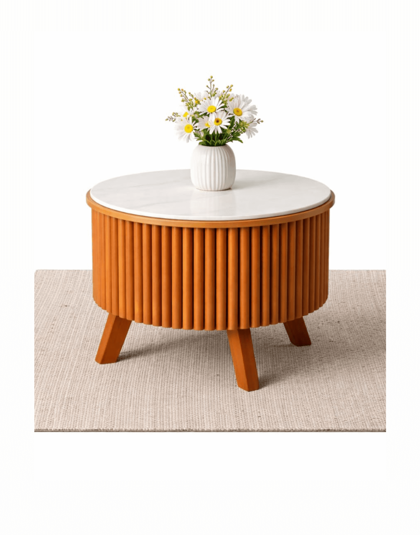 VANWOOD CT–7017 Royal Pillar Coffee Table