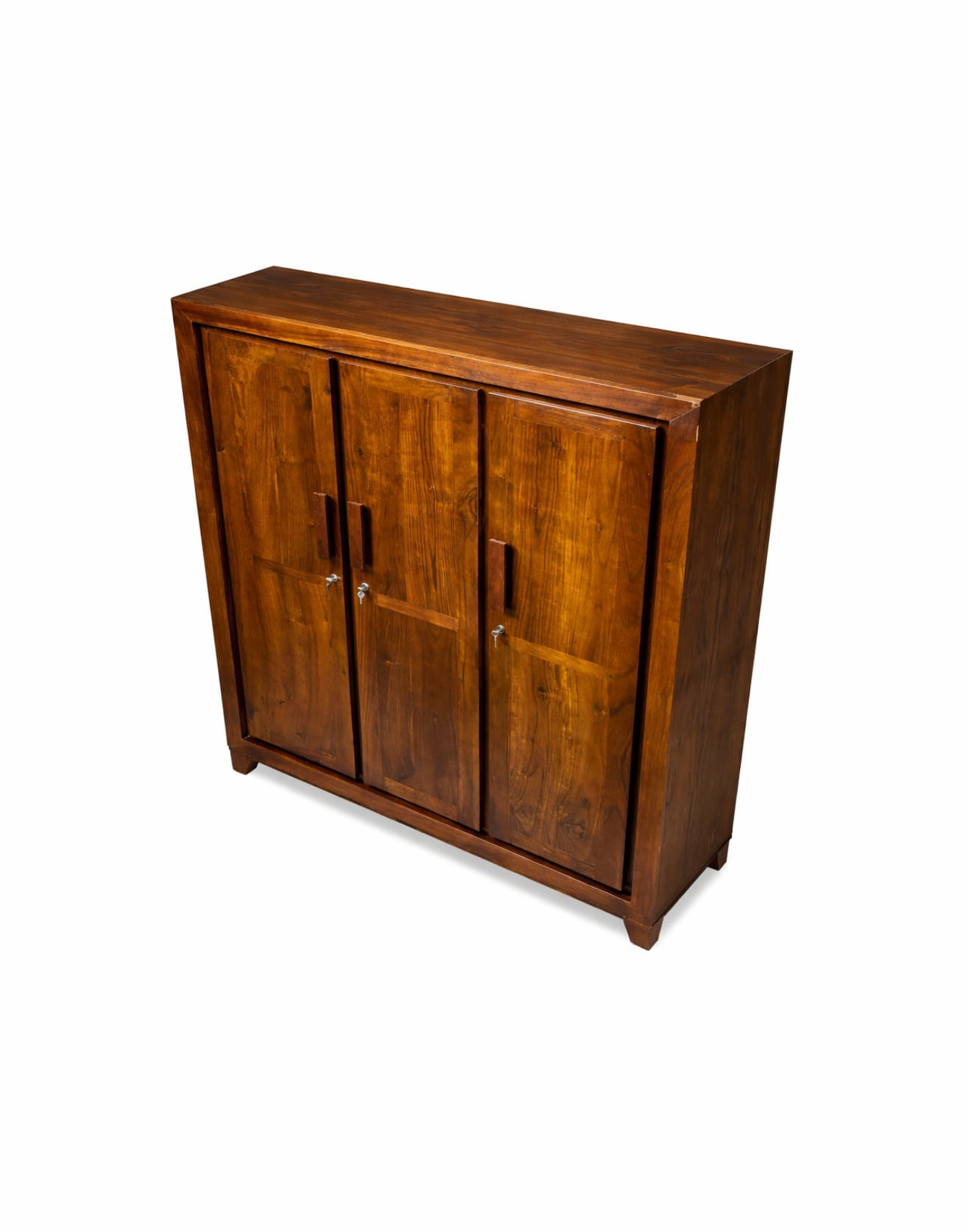 VANWOOD WDB-0071 TimberLux 3-Door Solid Wood Wardrobe - Image 2