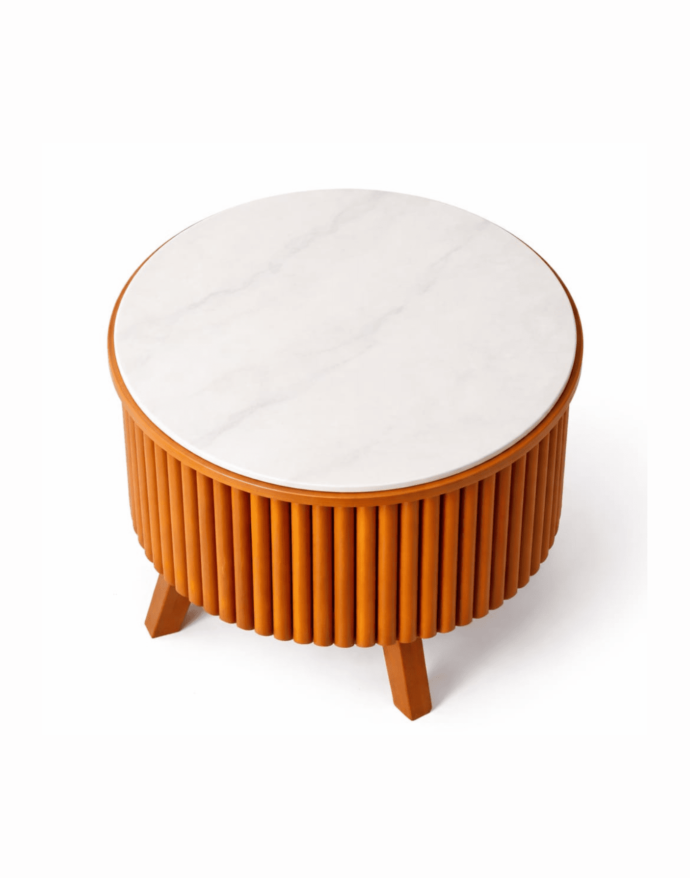 VANWOOD CT–7017 Royal Pillar Coffee Table - Image 3