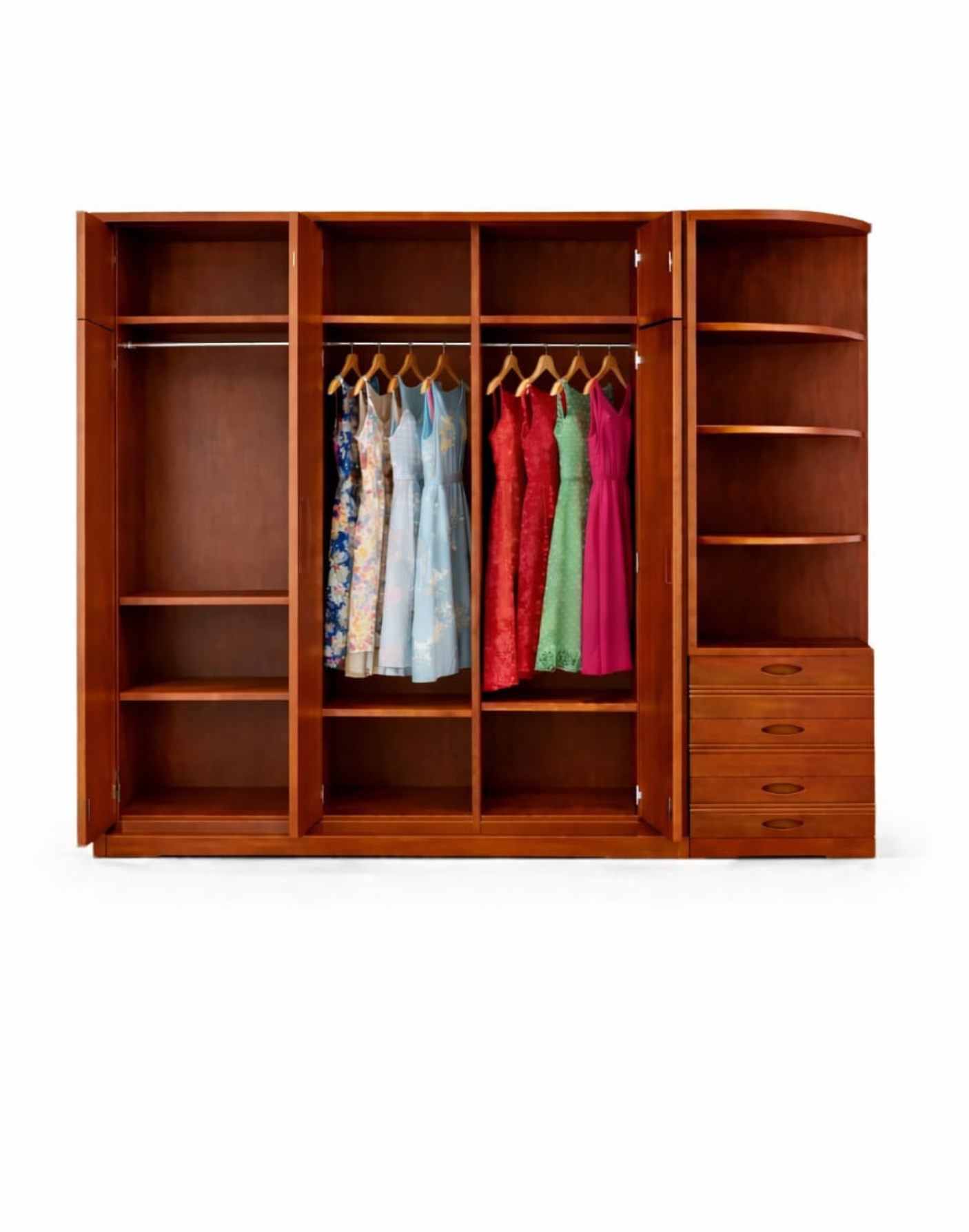 VANWOOD WDB-0074 TimberLux Grand Wardrobe - Image 5