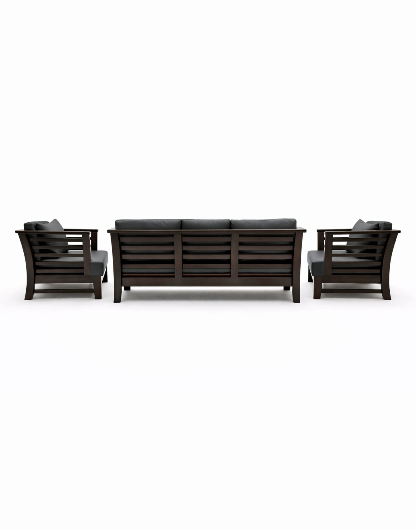 VANWOOD SCB-006 Aurelia Solid Wood Sofa Set - Image 3