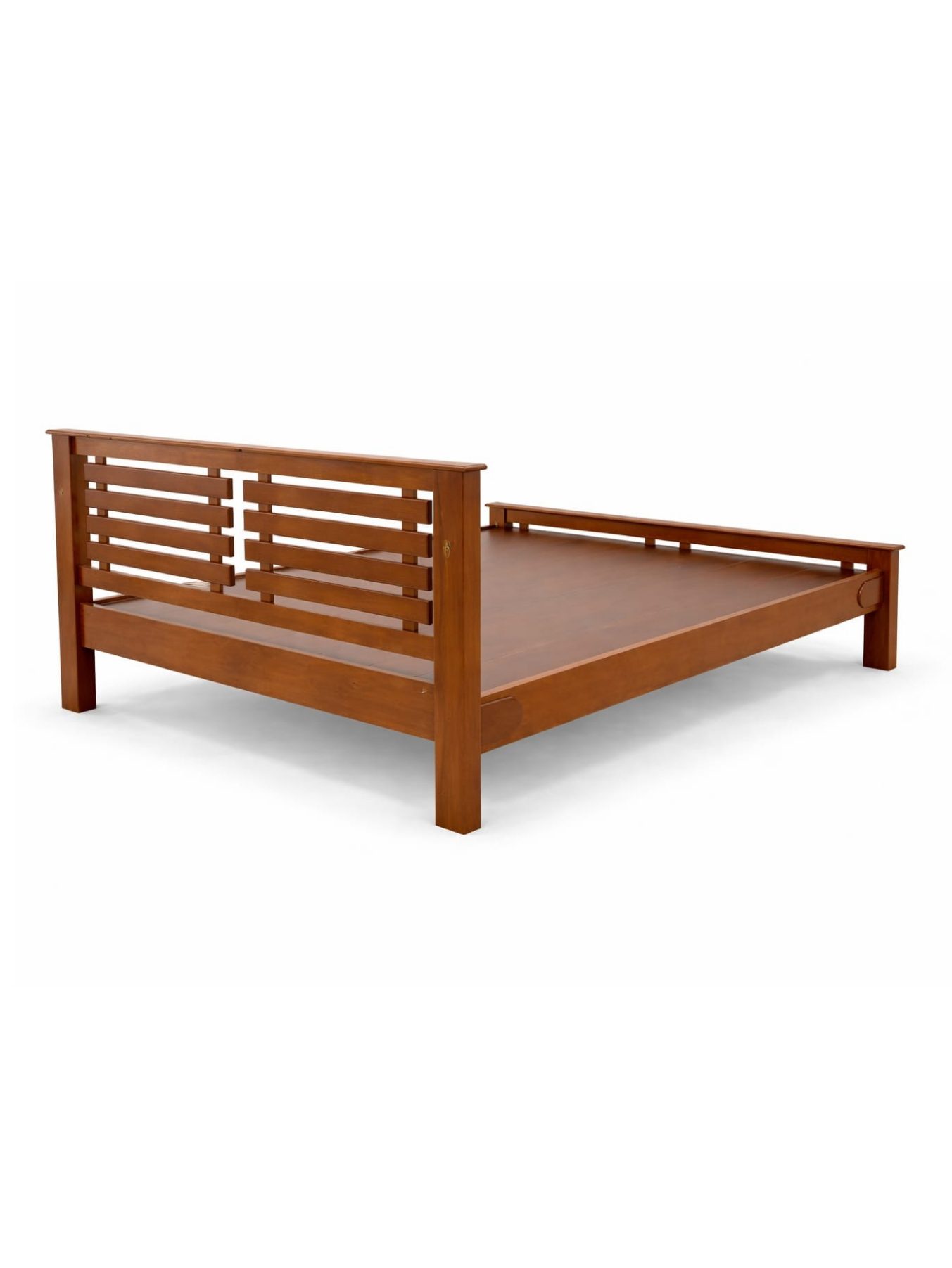 VANWOOD Lattiva Solid Wood Slatted Platform Bed - Image 3