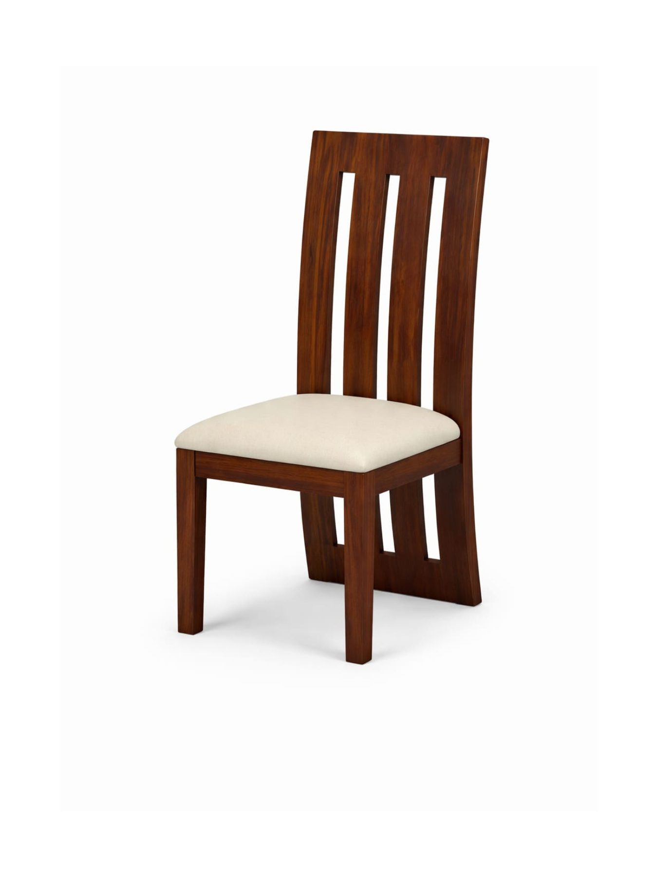 VANWOOD Aurelio 6-Seater Solid Wood Dining Set with Upholstered Chairs - Image 6