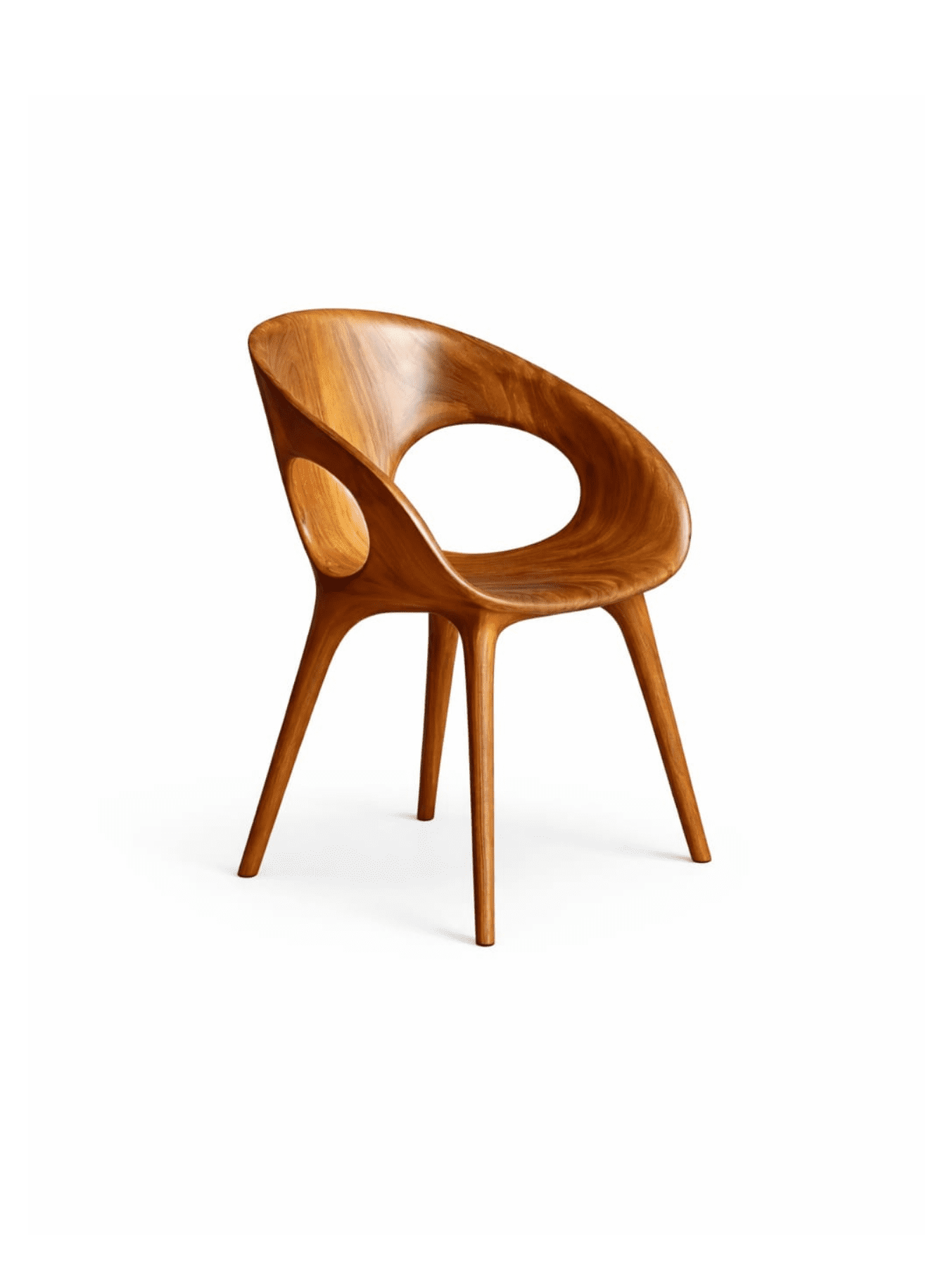 VANWOOD Aurelia Curve Designer Lounge Chair - Image 3