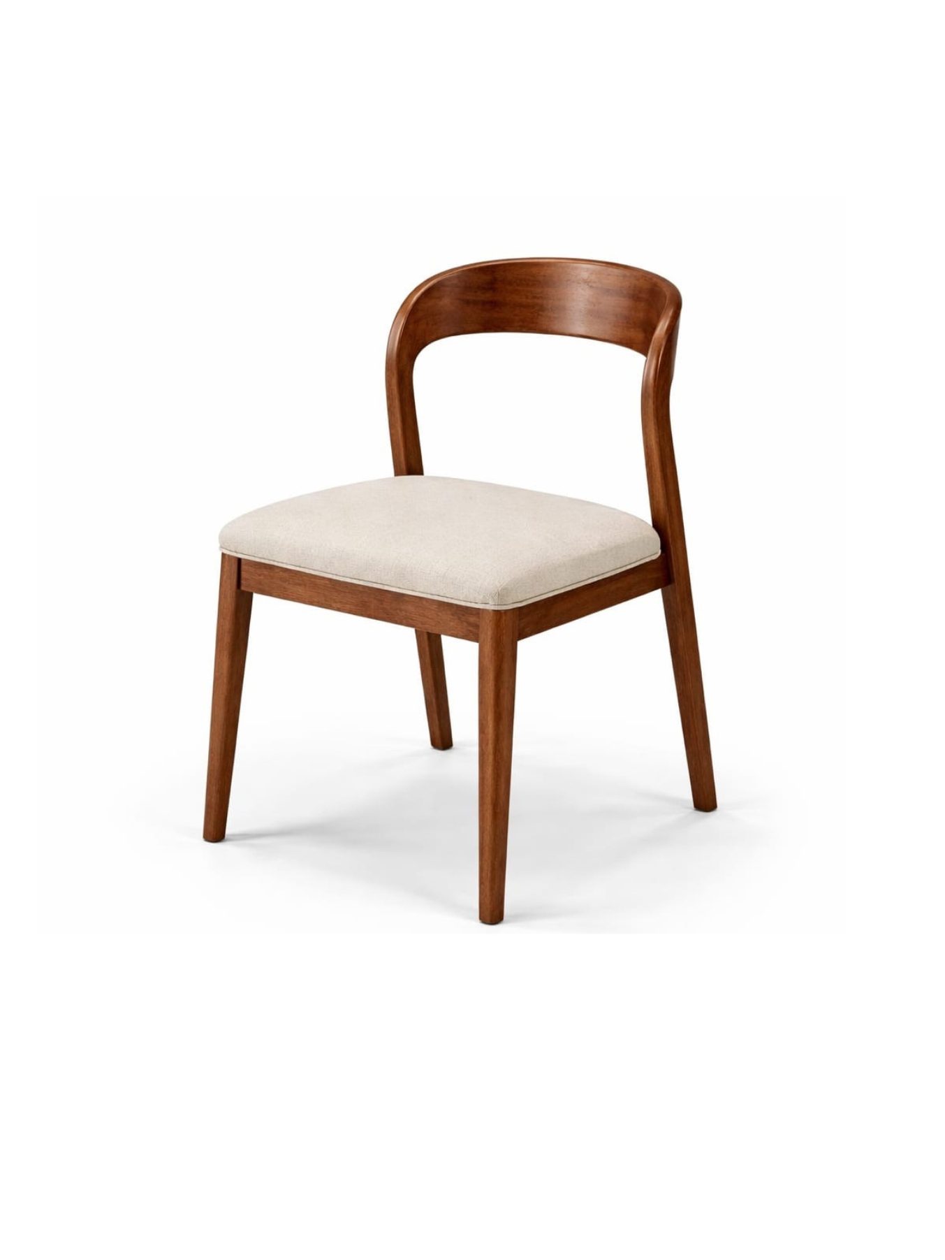 VANWOOD Aurelia Curve Luxe Dining Ensemble – Solid Wood Oval 8 Seater - Image 4