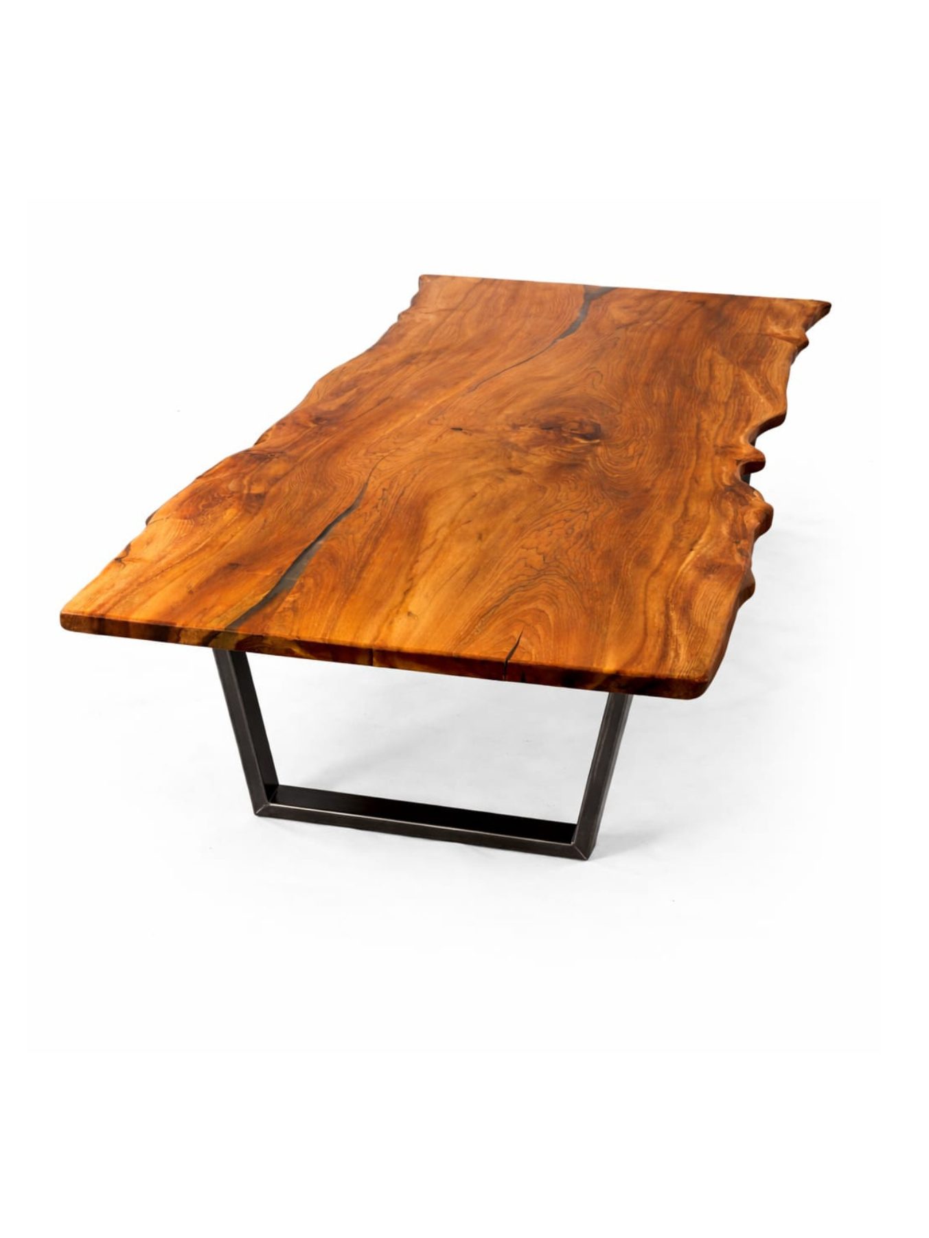 VANWOOD Verdant Edge Luxe Dining Ensemble – Live Edge Solid Wood Table Set - Image 3