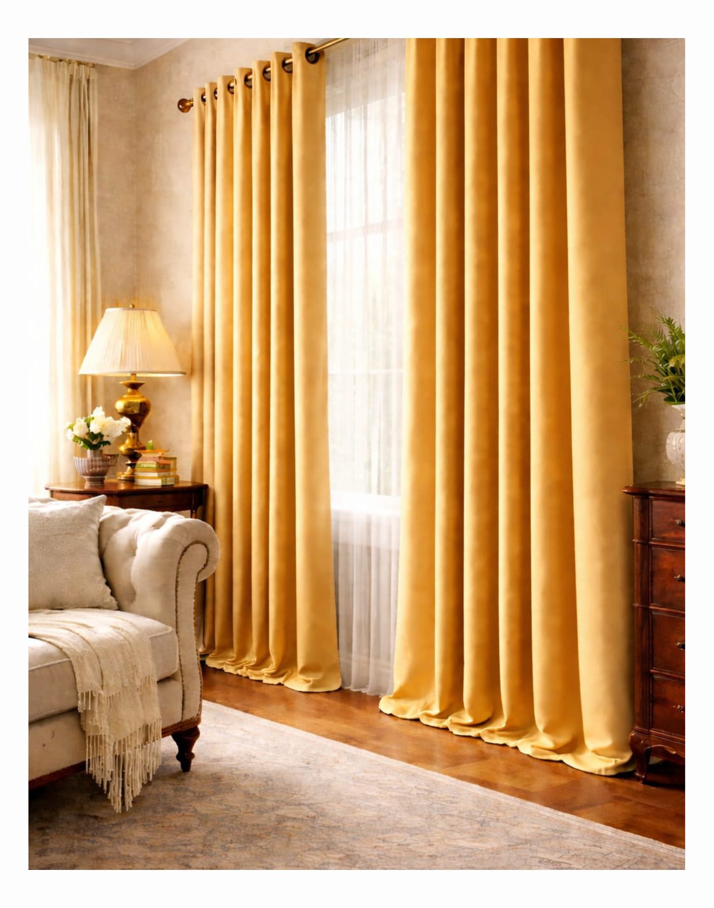 Omega Aurelia GoldLuxe Blackout Curtains - Image 2